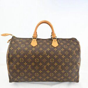 LOUIS VUITTON Monogram Speedy 40 Hand Bag bsj819-102125